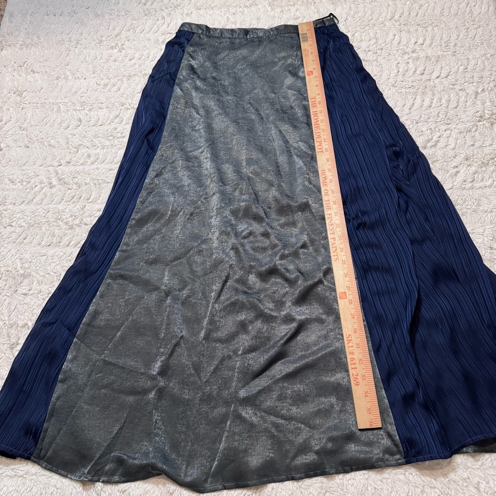 Mystree Two-Tone Panel Maxi Skirt – Size Medium – NWT hippie boho flowy - Picture 4 of 6